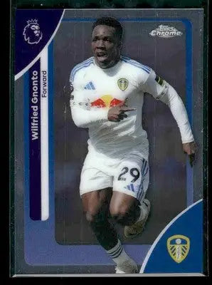 2026 Topps Chrome Premier League Wilfried Gnonto #106 Leeds United
