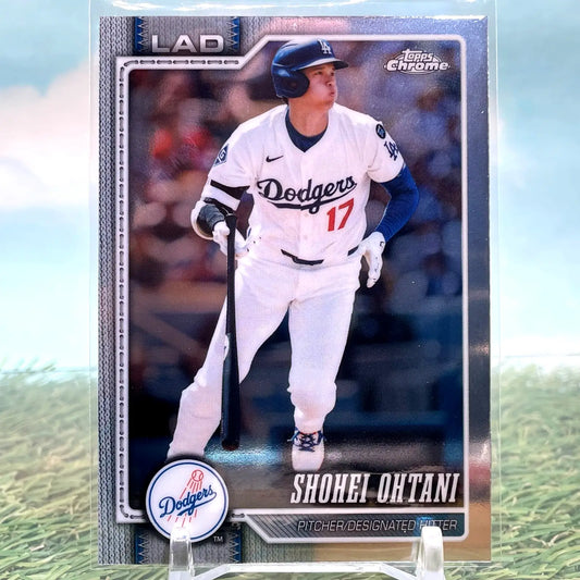 2026 Topps Chrome Shohei Ohtani Los Angeles Dodgers Chrome #1 MLB Card - Baseball Card Single