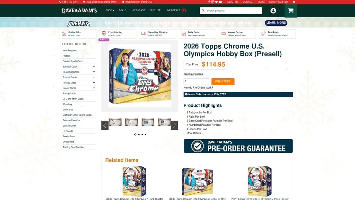 2026 Topps Chrome U.S. must-have hobby card for collectors