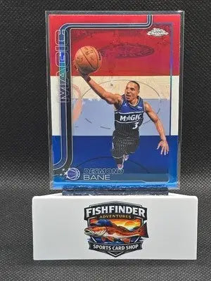2026 Topps Chrome Update Red White Blue Desmond Bane Refractor #48 - Basketball Card Single