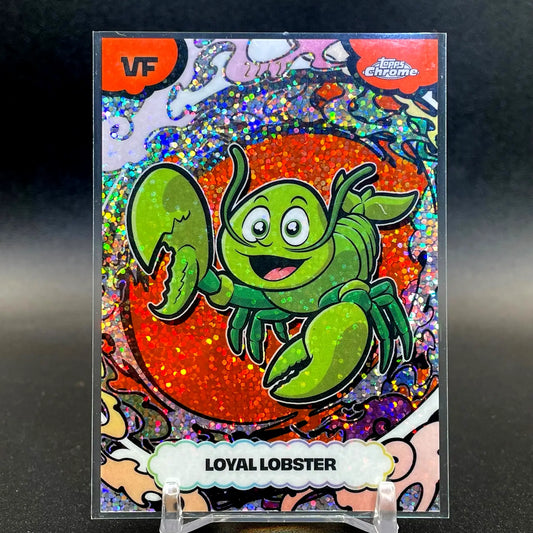 2026 Topps Chrome Veefriends Loyal Lobster Manga Speckle Orange /25 CG81 - Other