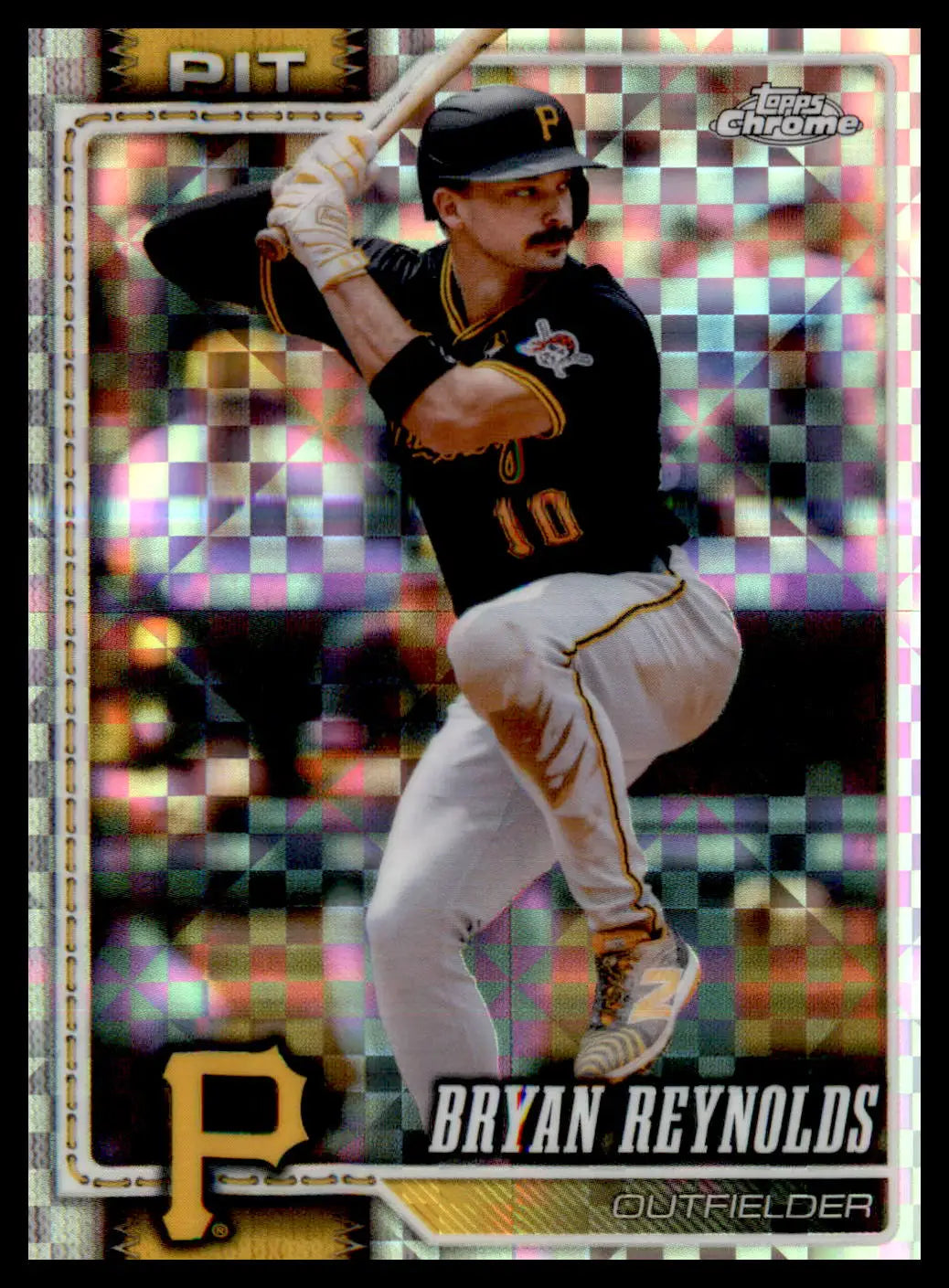 2026 Topps Chrome X-Fractors #163 Bryan Reynolds - Baseball Card Single