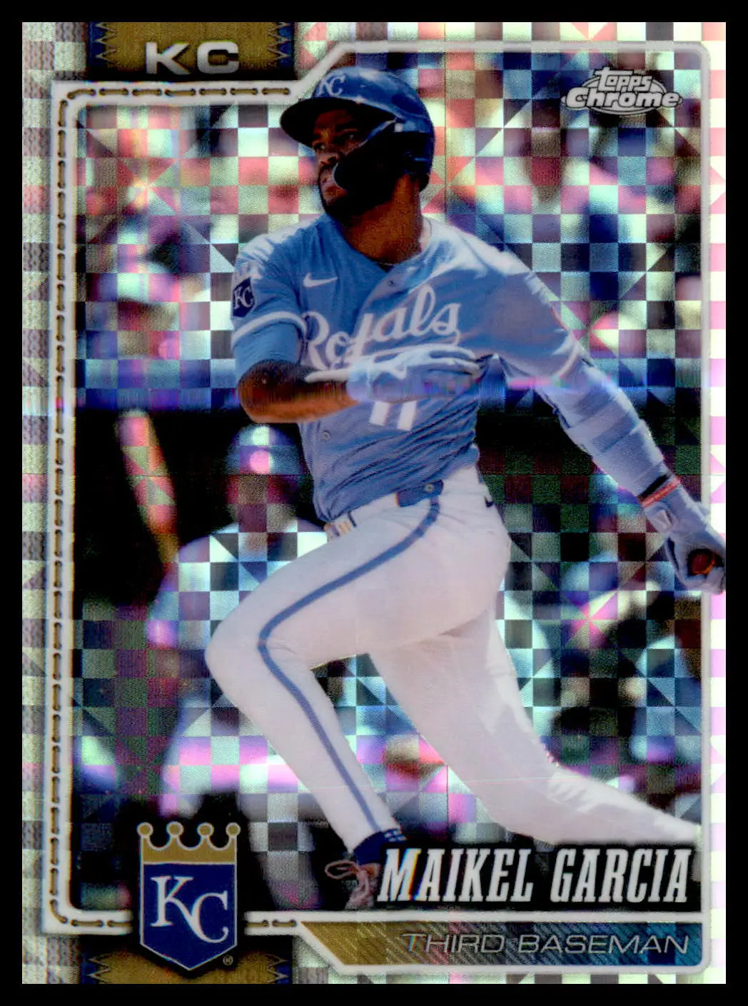 2026 Topps Chrome X-Fractors #84 Maikel Garcia - Baseball Card Single