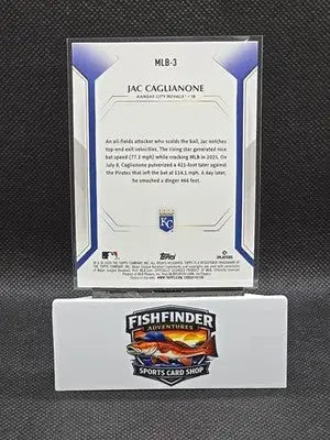 2026 Topps Collector Kit Exclusive #MLB-3 Jac Caglianone Foil Holo RC Royals - Baseball Card Single