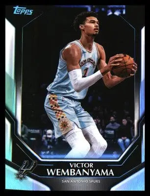 2026 Topps Collectors Kit Exclusive Victor Wembanyama Refractor Holo Foil #NBA-7