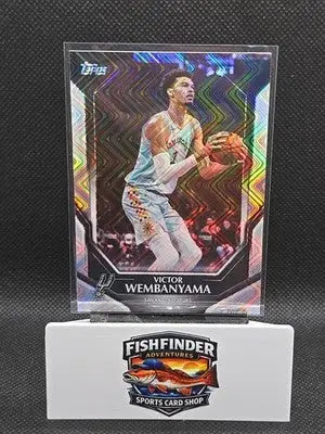 2026 Topps Collector’s Kit Victor Wembanyama Exclusive Wave Foil #NBA-7 - Basketball Card Single