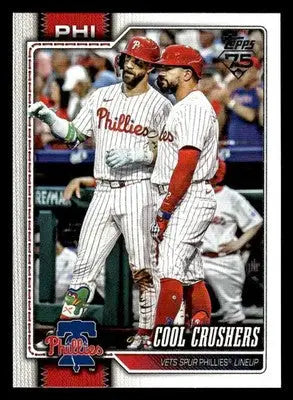 2026 Topps Cool Crushers #197 Philadelphia Phillies - Baseball Card Single