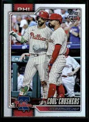 2026 Topps Cool Crushers #197 Rainbow Foil Philadelphia Phillies - Baseball Card Single