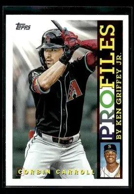 2026 Topps Corbin Carroll #TP-6 Topps Profiles Arizona Diamondbacks - Baseball Card Single
