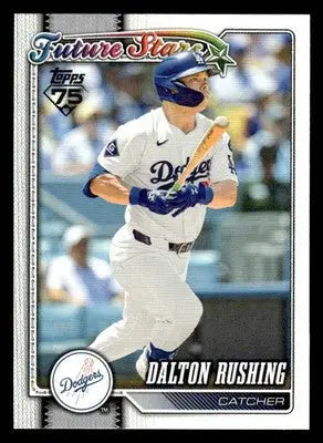 2026 Topps Dalton Rushing #103 Los Angeles Dodgers - Baseball Card Single