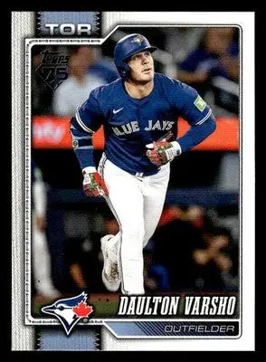 2026 Topps Daulton Varsho #2 Toronto Blue Jays - Baseball Card Single