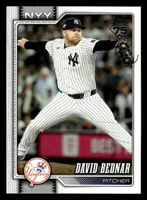 2026 Topps David Bednar #228 New York Yankees - Baseball Card Single