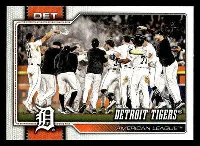 2026 Topps Detroit Tigers #262 Detroit Tigers - Baseball Card Single