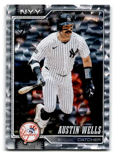 2026 Topps Diamante Foil #220 Austin Wells NM-MT Yankees ID:81704 - Baseball Card Single