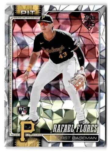 2026 Topps Diamante Foil #623 Rafael Flores NM Near Mint RC Rookie Pira ID:83248 - Baseball Card Single