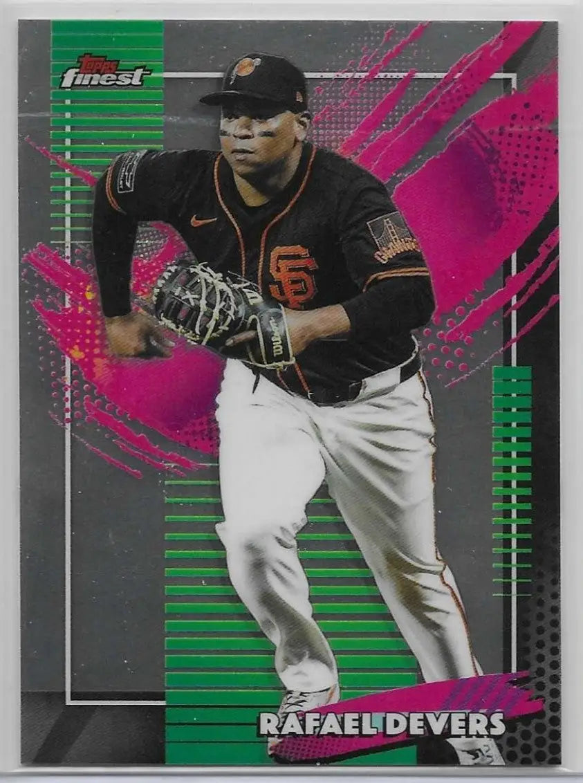 2026 Topps Finest #221 Rafael Devers (1413) - Baseball Card Single