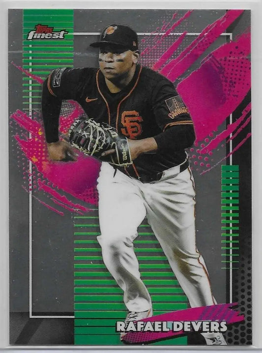 2026 Topps Finest #221 Rafael Devers (1413) - Baseball Card Single