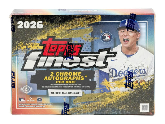 2026 Topps Finest Baseball Delight Box | Columbia Sports Cards - Baseball Card Box