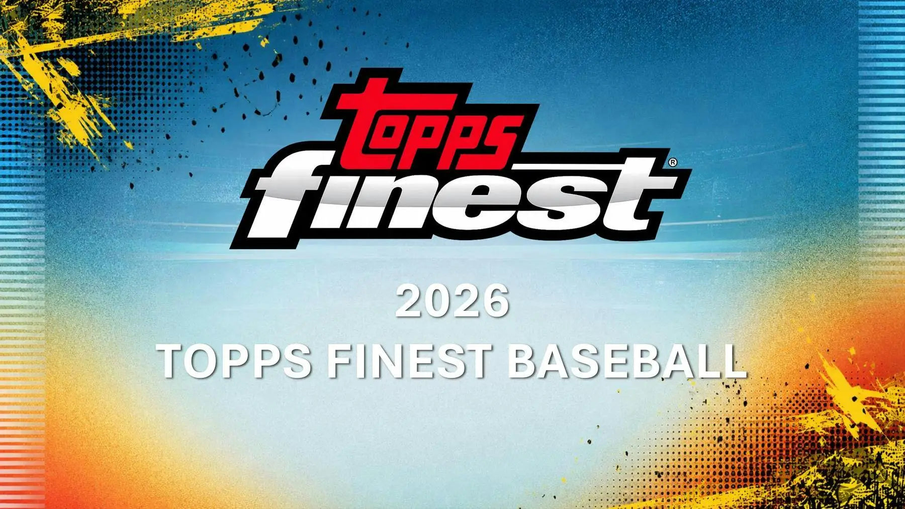 2026 Topps Finest Baseball Mega Box | Columbia Sports Cards - Sports Card Hobby Boxes