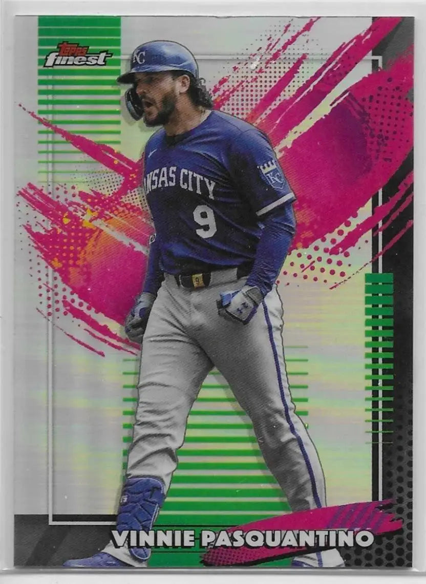 2026 Topps Finest VINNIE PASQUANTINO KANSAS CITY ROYALS RARE Base #244 (1448) - Baseball Card Single
