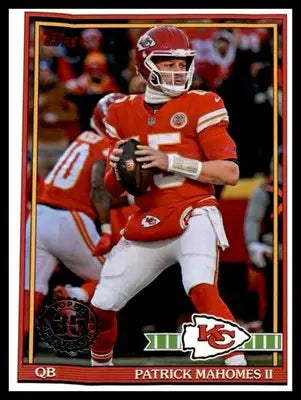 2026 Topps Flagship 1991 Topps Football #91TF-13 Patrick Mahomes II - Football Card Single