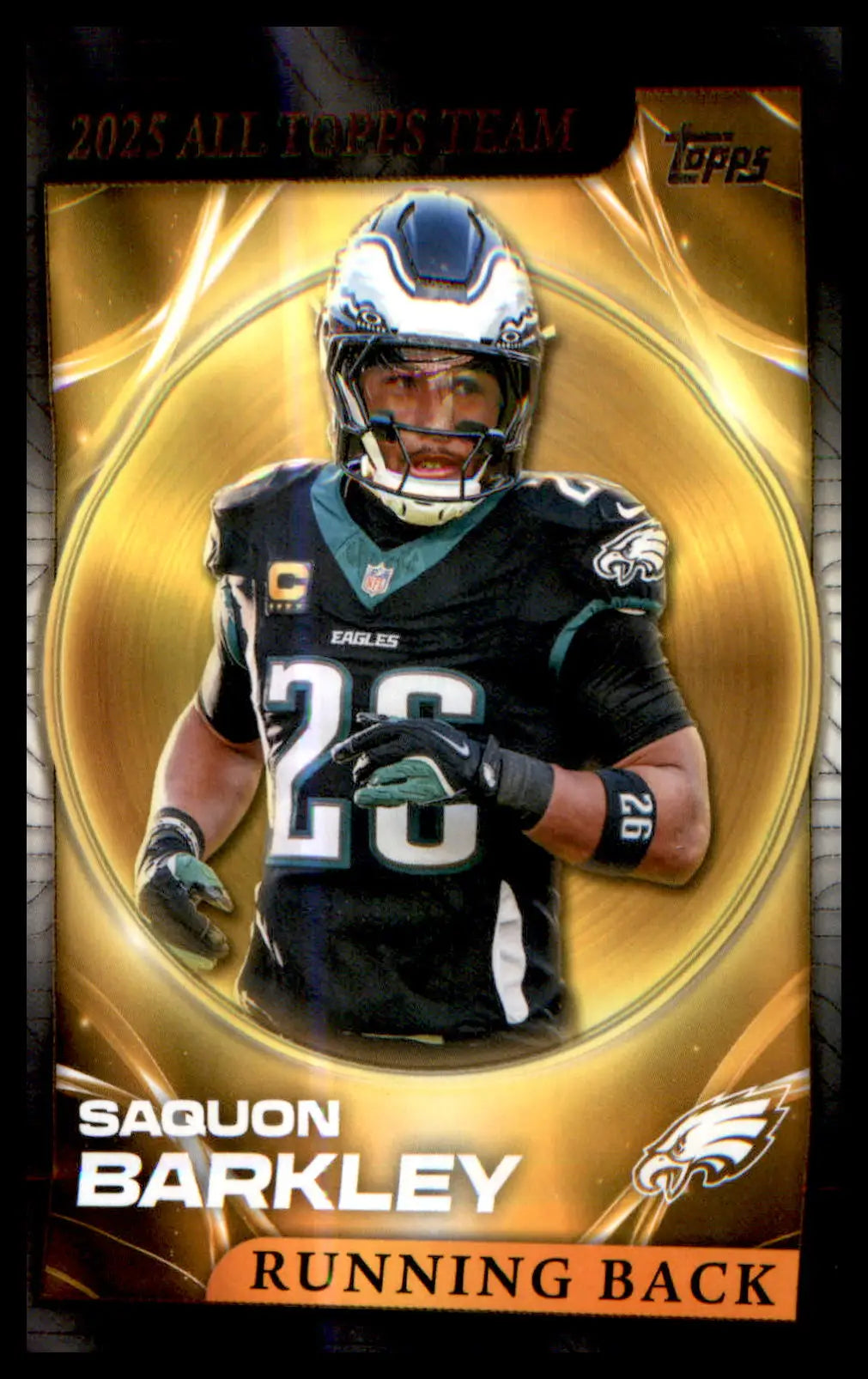 2026 Topps Flagship 2025 All Topps Flagship Team #25ATT-19 Saquon Barkley - Football Card Single