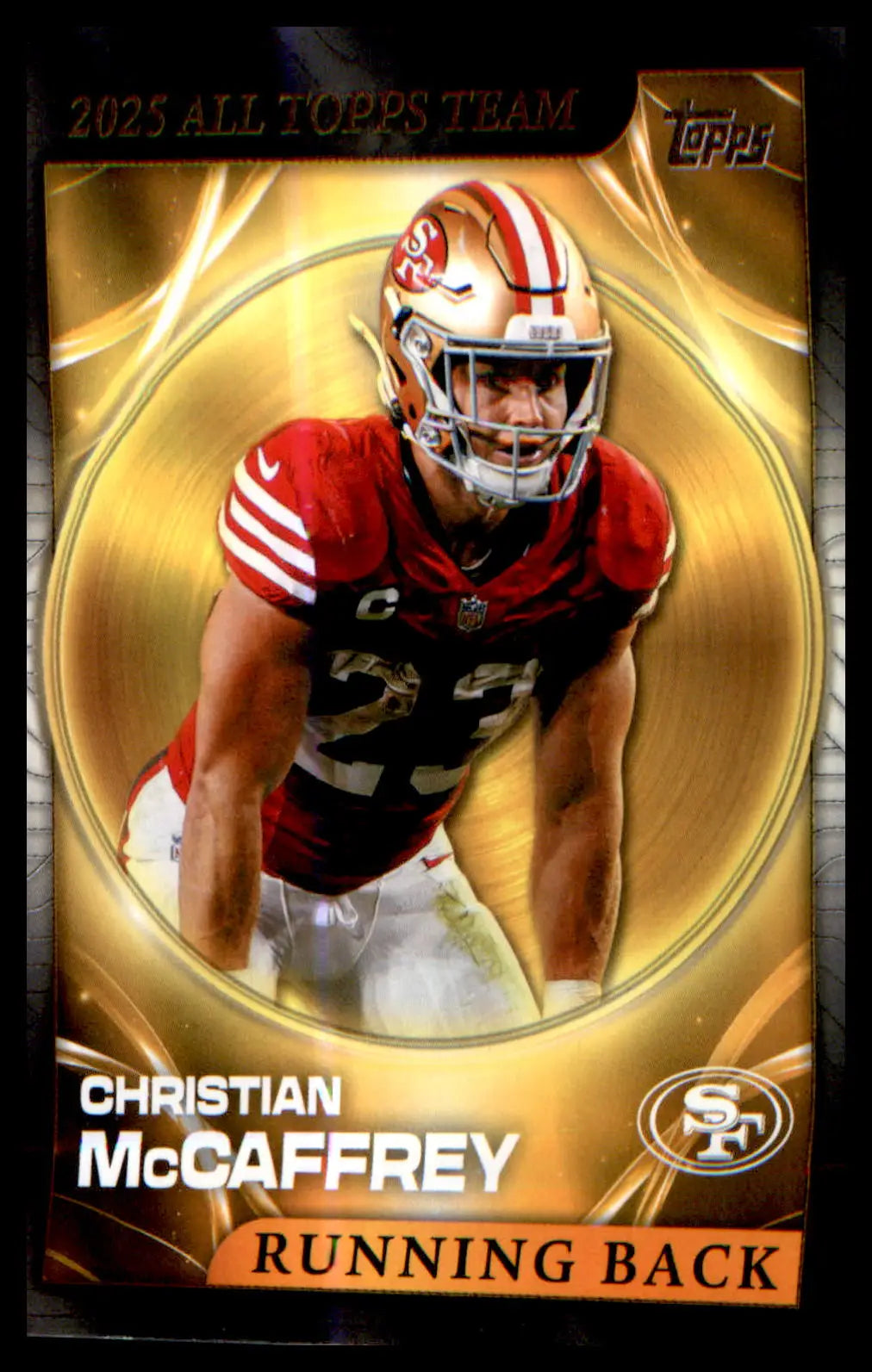 2026 Topps Flagship 2025 All Topps Flagship Team #25ATT-5 Christian McCaffrey - Football Card Single