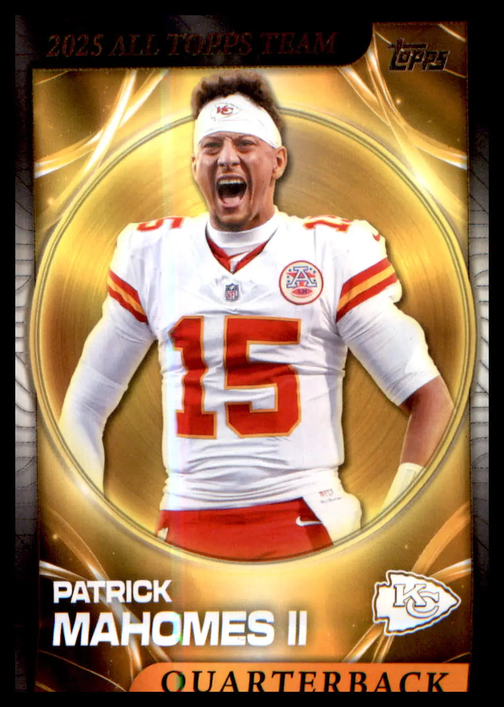 2026 Topps Flagship 2025 All Topps Flagship Team #25ATT-9 Patrick Mahomes II - Football Card Single