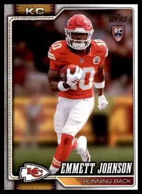 2026 Topps Flagship #313 Emmett Johnson RC RC