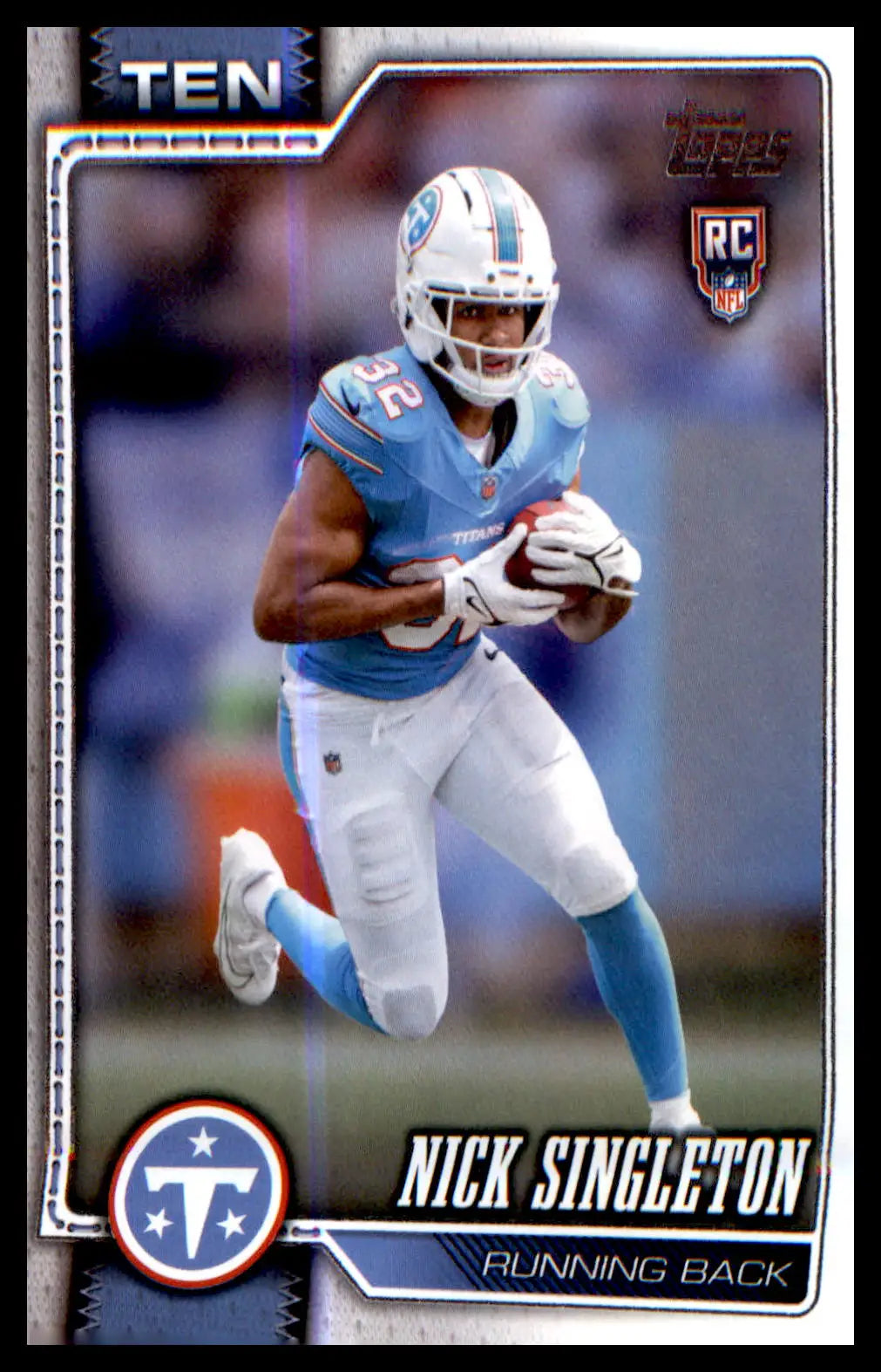 2026 Topps Flagship #314 Nick Singleton - Football Card Single