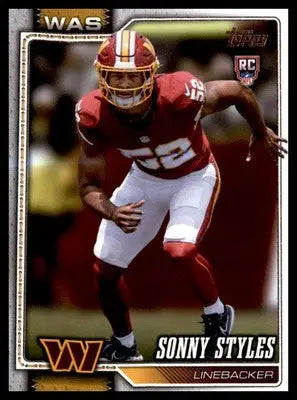 2026 Topps Flagship #347 Sonny Styles RC RC - Football Card Single