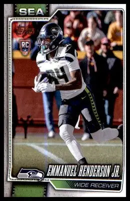 2026 Topps Flagship #392 Emmanuel Henderson Jr. - Football Card Single