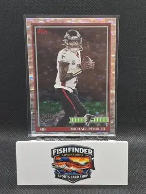 2026 Topps Flagship #91TF-4 Michael Penix Jr. 1991 Crackle Foil Falcons - Football Card Single