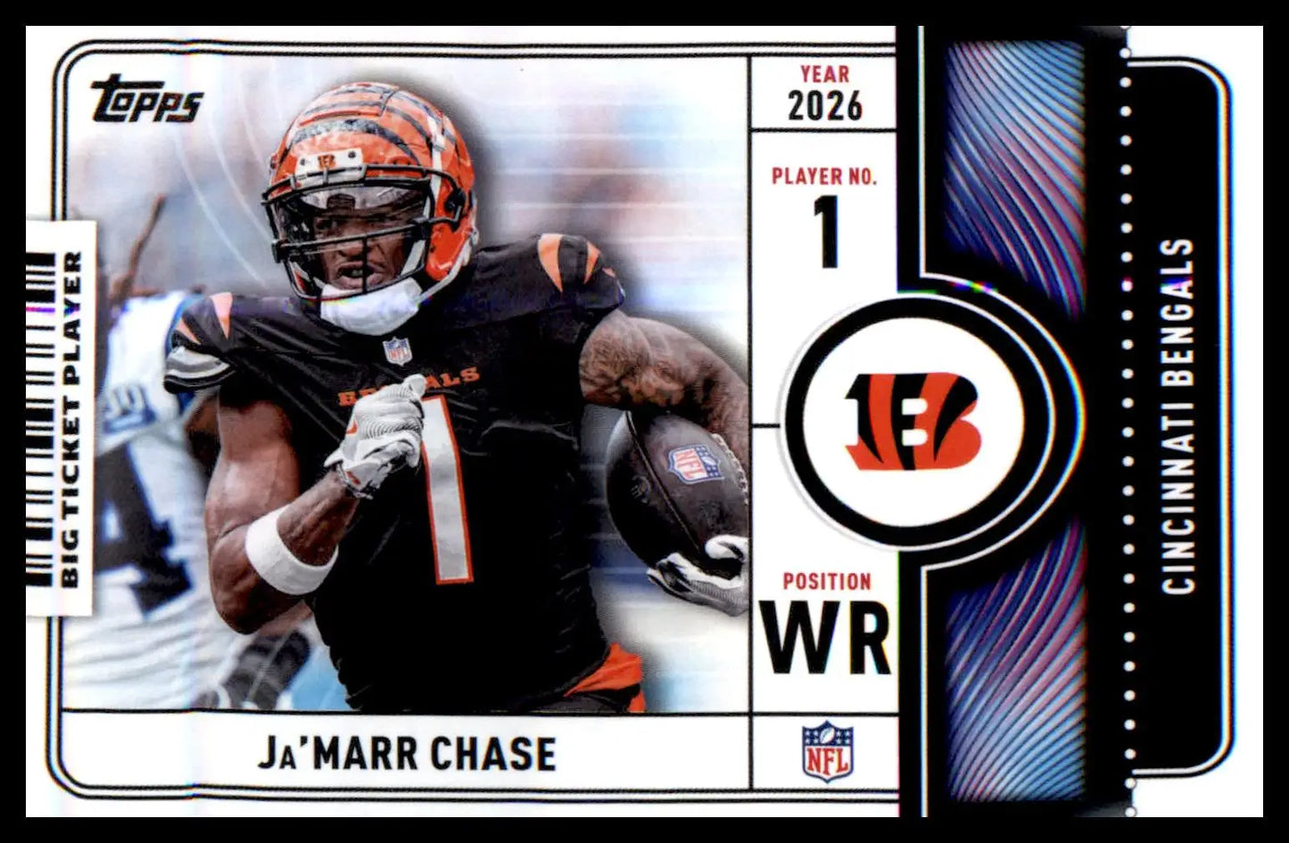 2026 Topps Flagship Big Ticket Players #BTP-9 Ja’Marr Chase - Football Card Single
