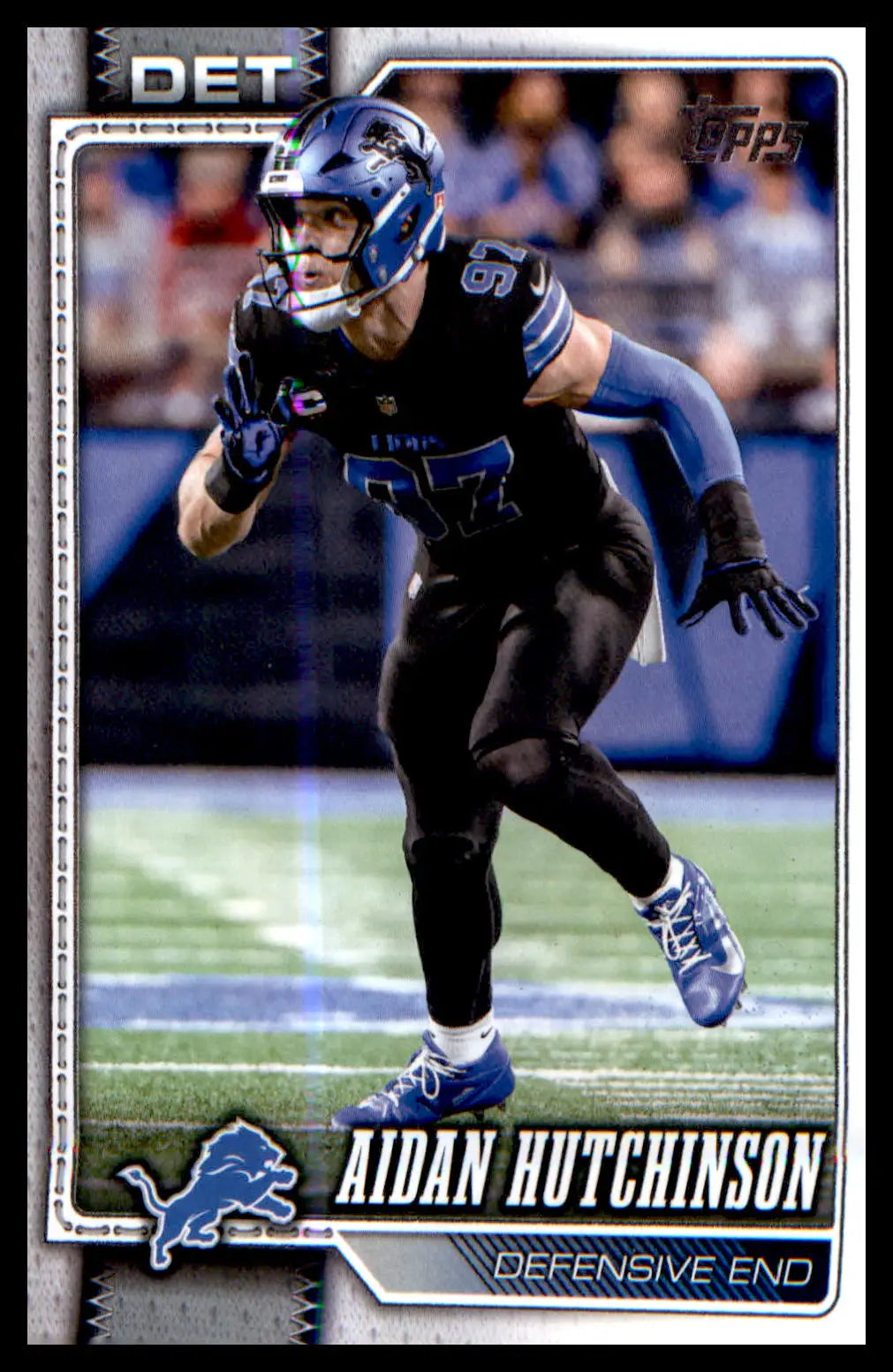 2026 Topps Flagship Football #69 Aidan Hutchinson - Football Card Single