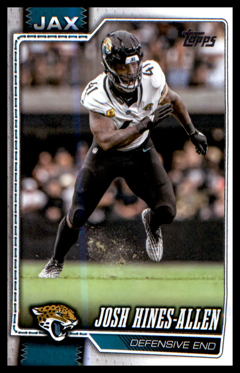 2026 Topps Flagship Football Base #95 Josh Hines-Allen