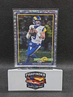 2026 Topps Flagship Matthew Stafford 1991 Design Crackle Foil #91TF-22 Rams - Football Card Single