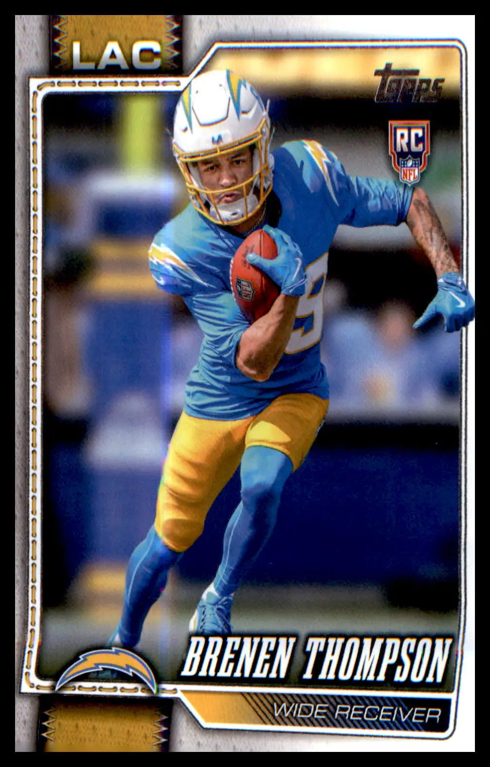 2026 Topps Flagship Rookie Card #334 Brenen Thompson - Football Card Single
