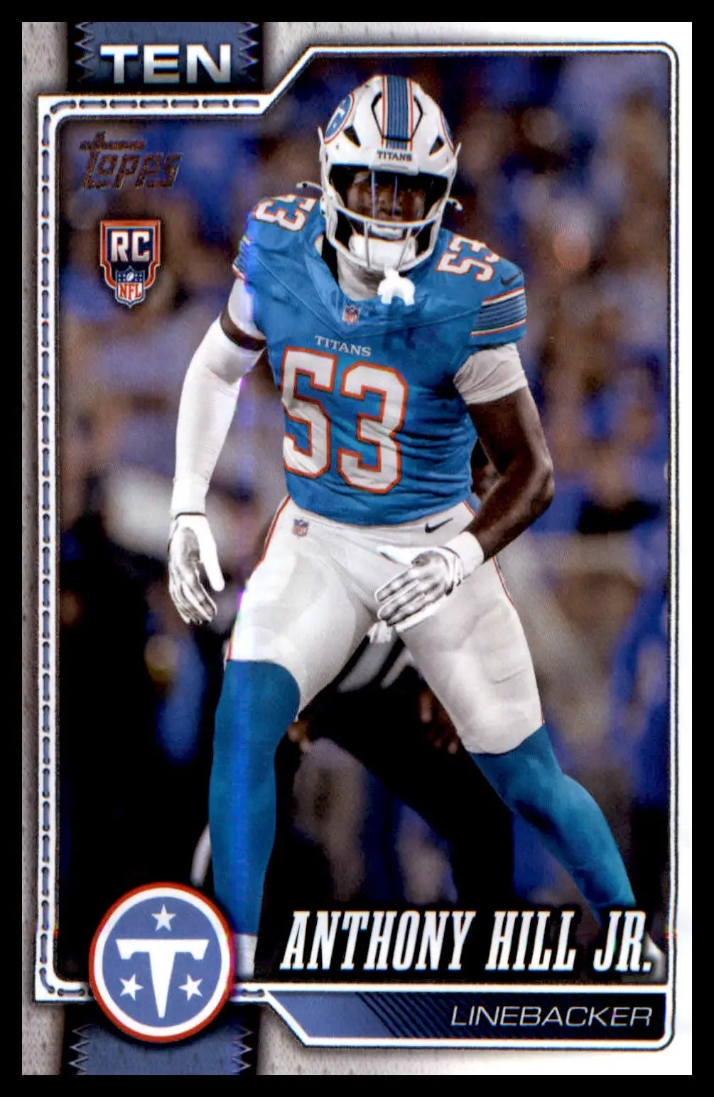 2026 Topps Flagship Rookie Card #389 Anthony Hill Jr. - Football Card Single