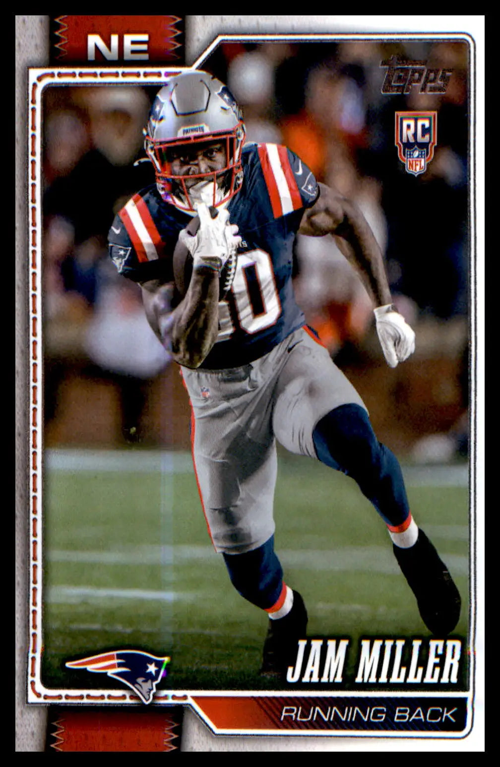 2026 Topps Flagship Rookie Card #399 Jam Miller - Football Card Single