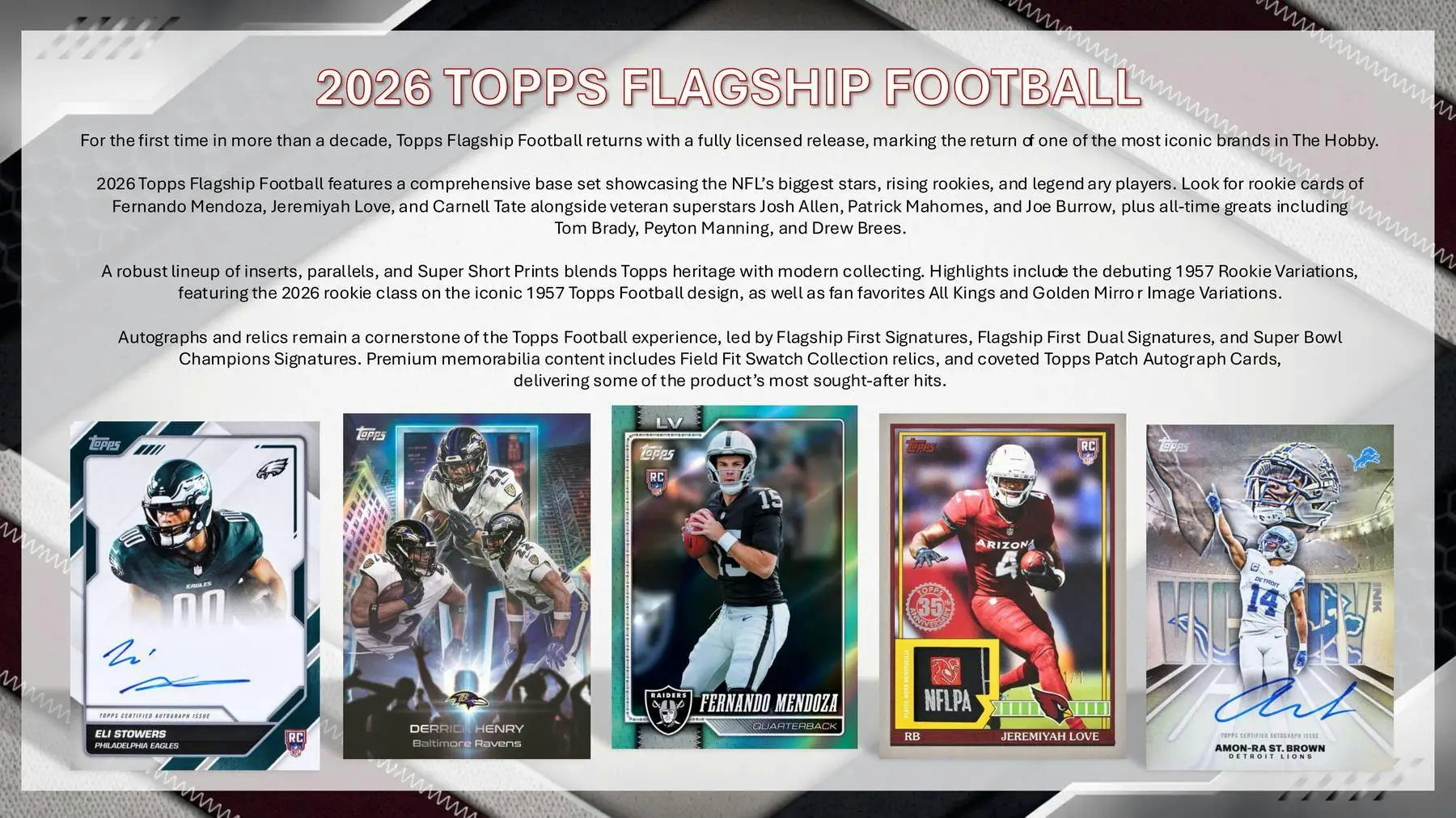 2026 Topps Football Hobby Box | Columbia Sports Cards - Football Card Box