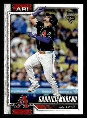 2026 Topps Gabriel Moreno #71 Arizona Diamondbacks - Baseball Card Single