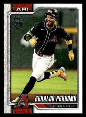 2026 Topps Geraldo Perdomo #257 Arizona Diamondbacks - Baseball Card Single