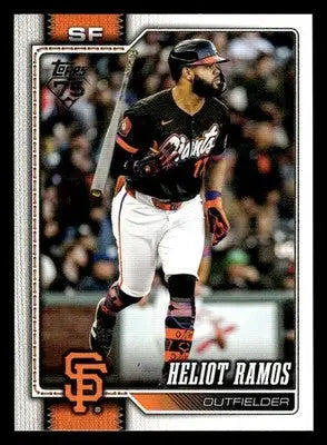2026 Topps Heliot Ramos #8 San Francisco Giants - Baseball Card Single
