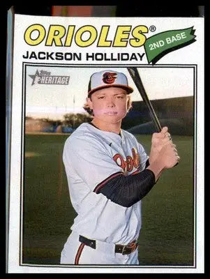 2026 Topps Heritage #218 Jackson Holliday - Baseball Card Single