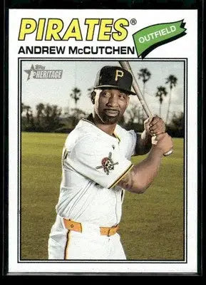 2026 Topps Heritage Andrew McCutchen #270 Pittsburgh Pirates - Baseball Card Single