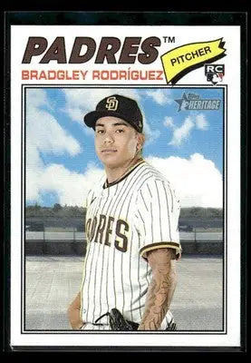 2026 Topps Heritage Bradgley Rodriguez #148 RC San Diego Padres - Baseball Card Single