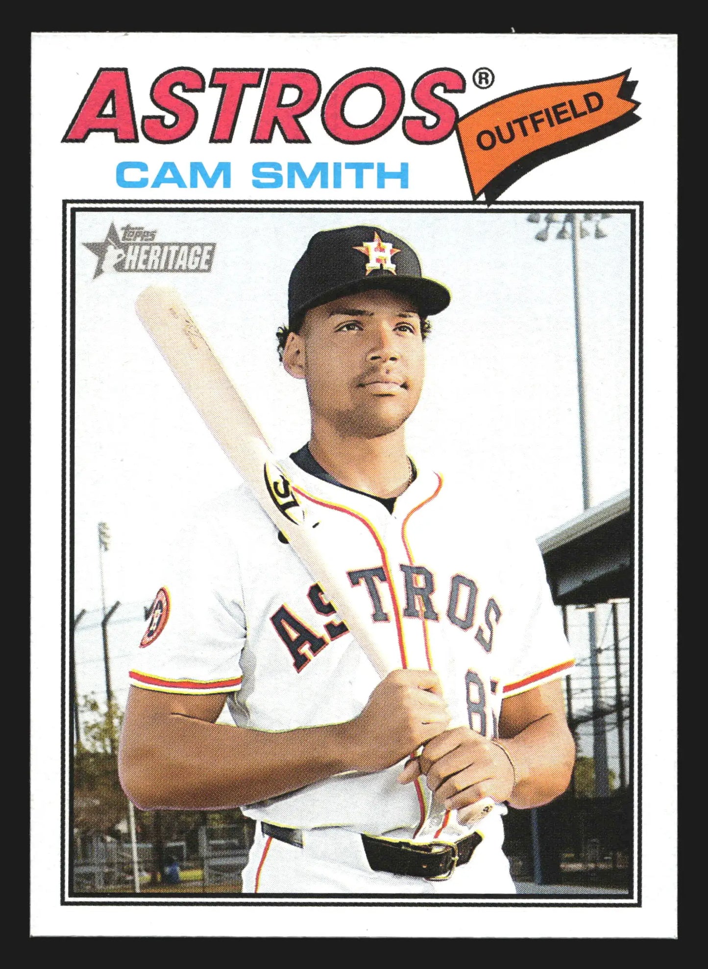 2026 Topps Heritage Cam Smith #69 Houston Astros RC - Baseball Card Single