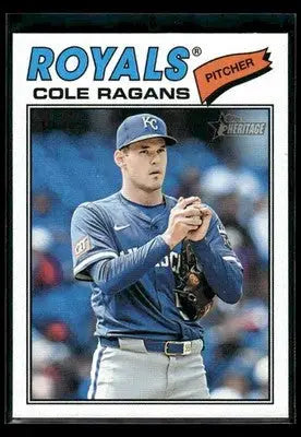 2026 Topps Heritage Cole Ragans #113 Kansas City Royals - Baseball Card Single
