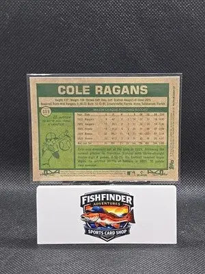 2026 Topps Heritage Cole Ragans Light Blue Sparkle #113 Royals - Baseball Card Single